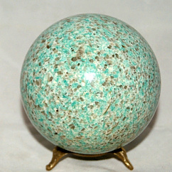 Шар — амазонит (Памир)